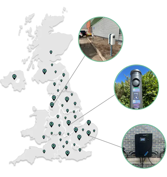 Electric Chargers UK, EV chargers